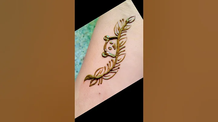 cute🥰|| viral mehndi design 2025easy mehndi design hand arabic mehndi #henna #mehndi #mehndidesign