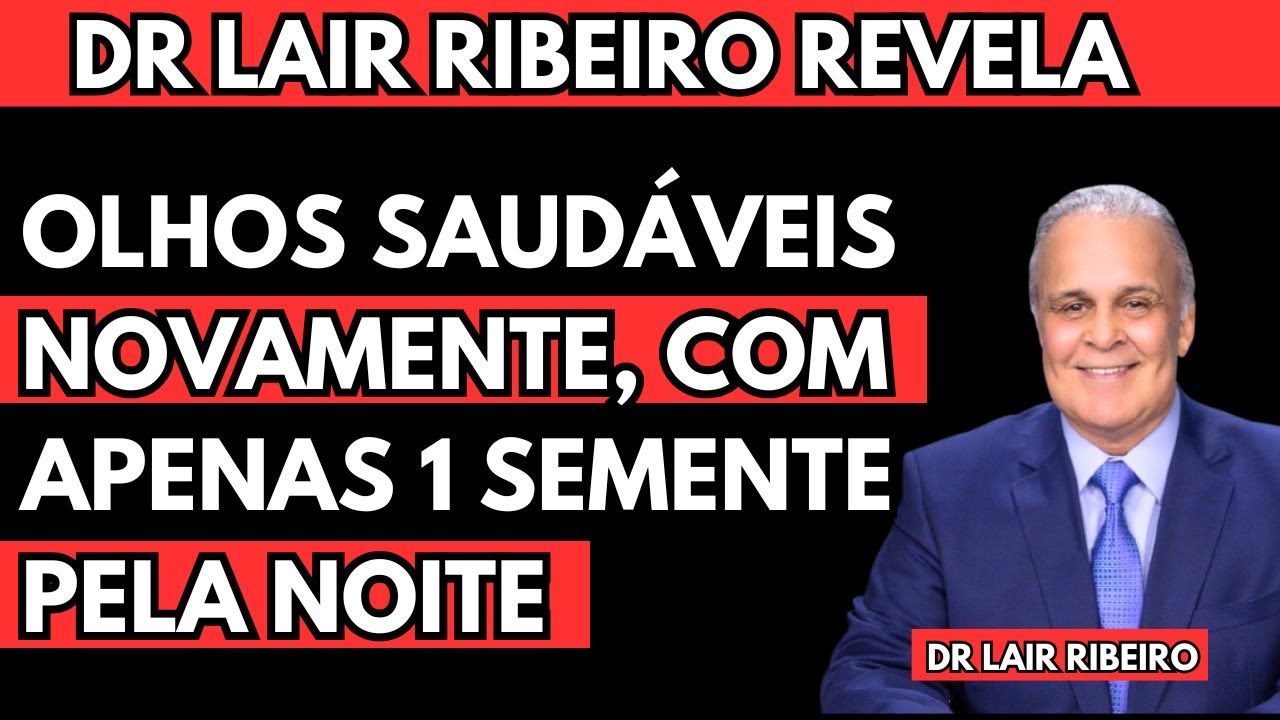 Olhos saudáveis novamente com apenas 1 semente todas as noites.