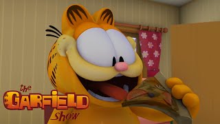 perfect pizza garfield cartoon
