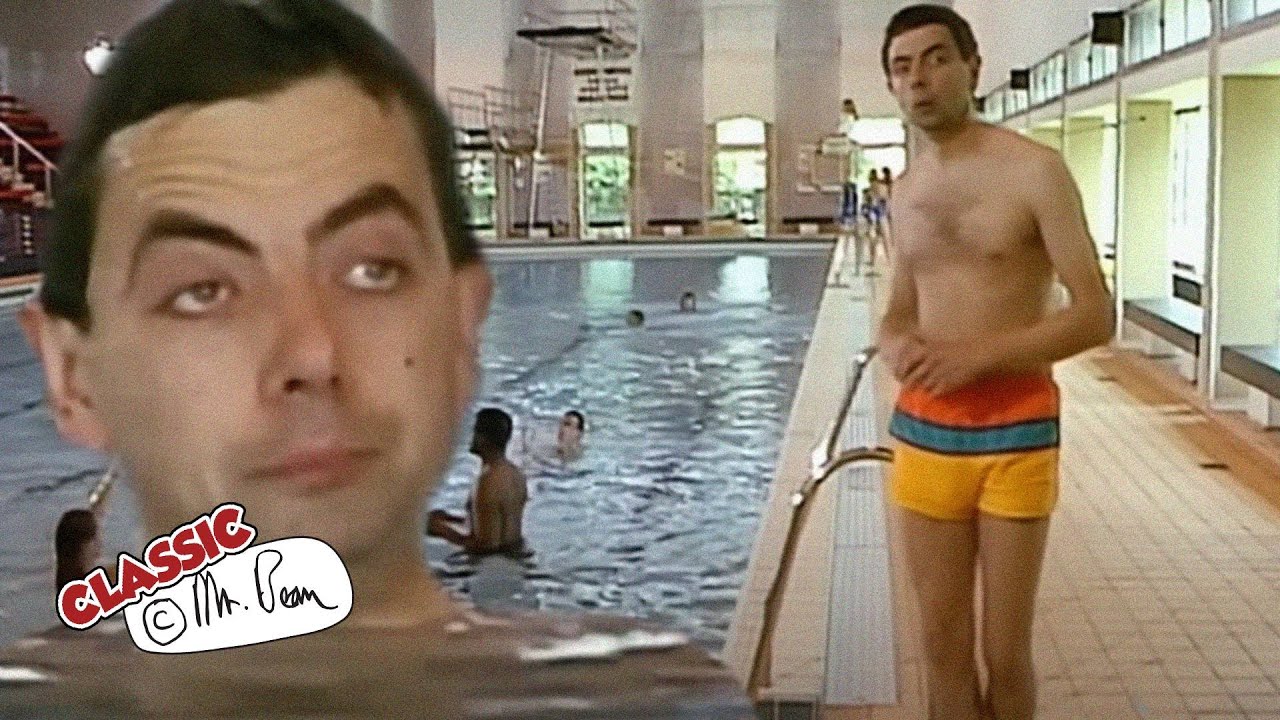 ⁣Mr Bean Goes to Swim School! | Mr Bean Funny Clips | Classic Mr Bean
