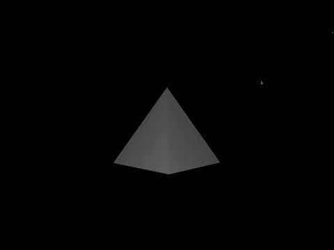 Diffuse Light Pyramid - OpenGL - MacOS
