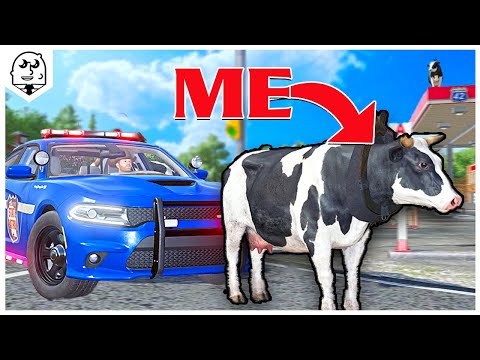 A Day in the Life of a COW (Farming Simulator)