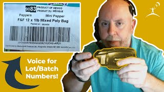 How to Use Voice and Scanning for Lot/Batch Numbers