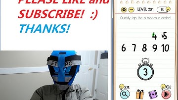 BRAIN TEST LEVEL 201 WALKTHROUGH WITH ANSWERS EXPLAINED