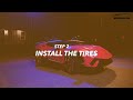 Lamborghini X ELEMARA 2 seater ride on car-step 2 install the tires