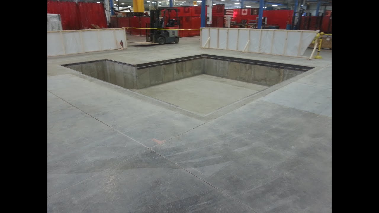 New Industrial Equipment Foundations