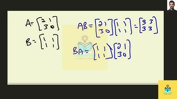 [Math] Give an example of two matrices A,B, such that AB and BA are both defined ,AB and BA are of