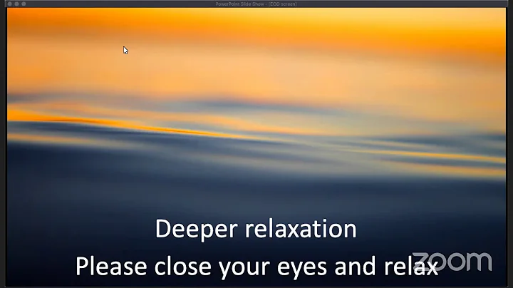 Deeper relaxation