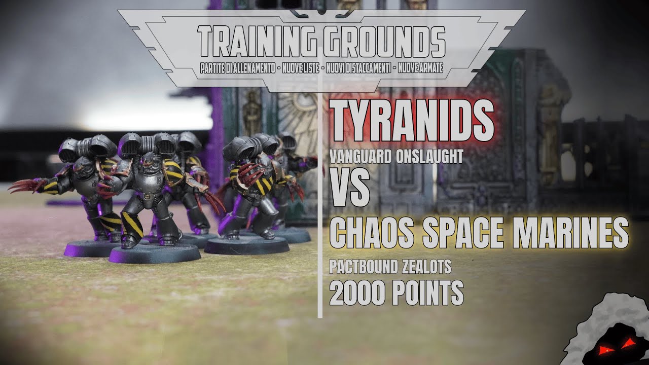 Tyranids vs Chaos Space Marines - Warhammer 40000 Battle Report ITA ...