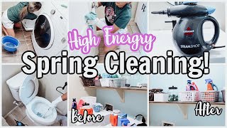 High Energy Spring Clean With Me 2023 | Extreme Deep Cleaning Motivation