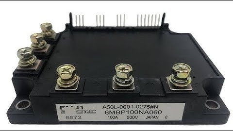 High Performance IGBT Module 6MBP100KB060 by USComponent.com