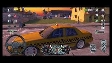 Taxi Gameplay 🚕 | Ultra Smooth Driving | Android Taxi Game