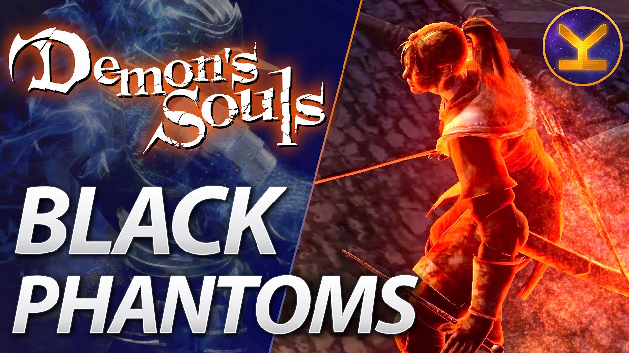 Demon's Souls - All Black Phantoms and NPCs