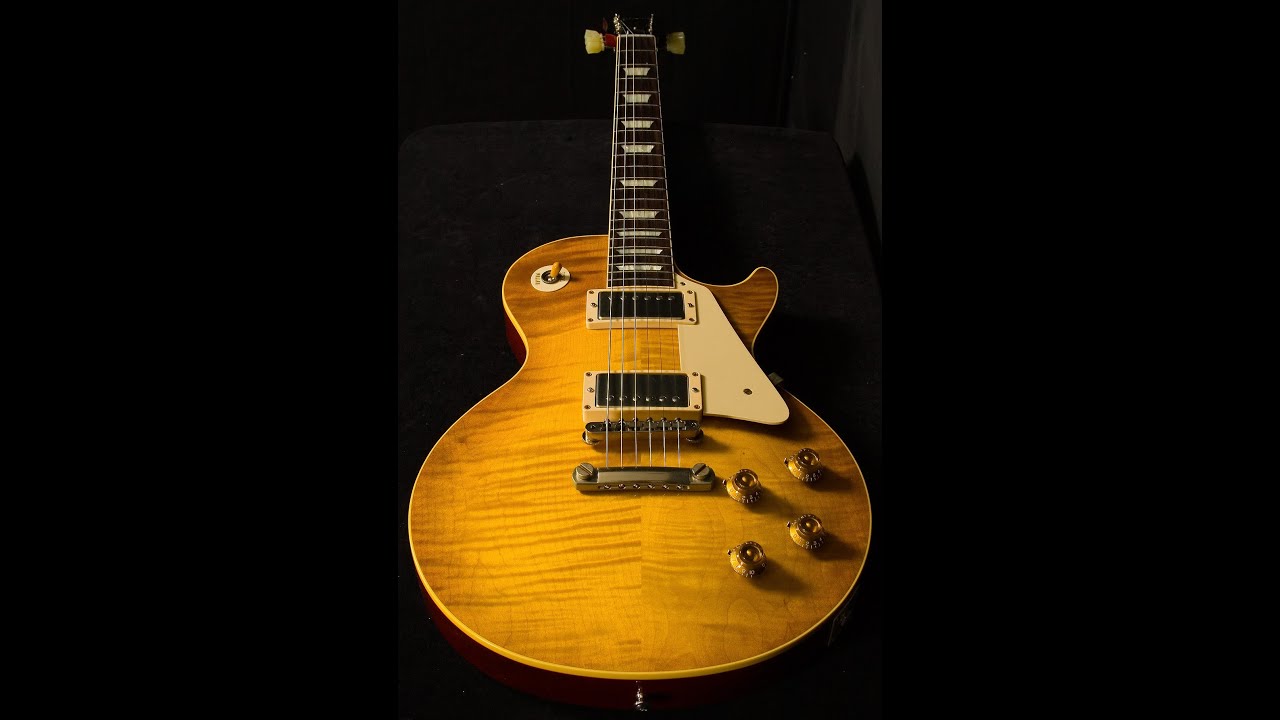 ギター Gibson Custom Shop1958LesPaulReissueVOS Gibson Custom 1958 Les Paul Standard Reissue VOS - Bourbon Burst