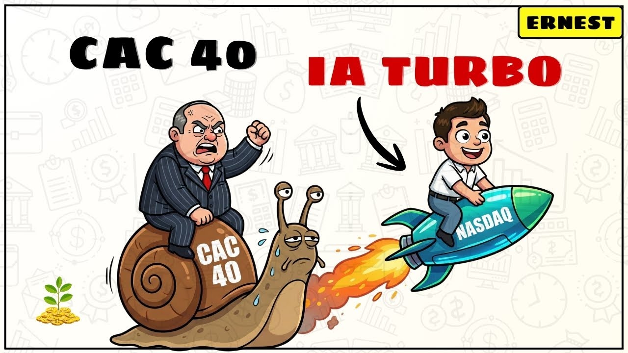 Nasdaq-100 sur PEA : L'astuce pour surfer sur l'IA à 0€ d'Impôt (Légal) | Investir en Bourse