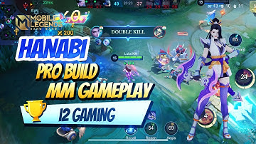 HANABI Marksman Game play MLBB #hanabi #mlbb #i2gaming