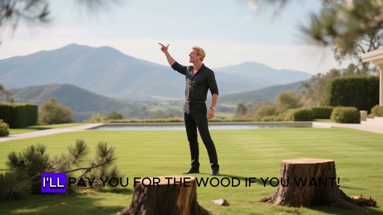 My Neighbor Cut Down My Trees… So Winter Destroyed His $4.5M Mansion