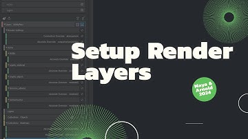Setup Render Layers and Utility Passes in Maya 2024