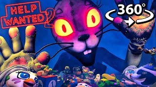 360° We Found the SECRET ENDING! FNAF HELP WANTED 2 in VR