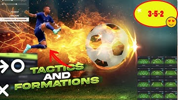 3-5-2 The BEST FIFA 23 Formation, custom tactics and player instructions ?