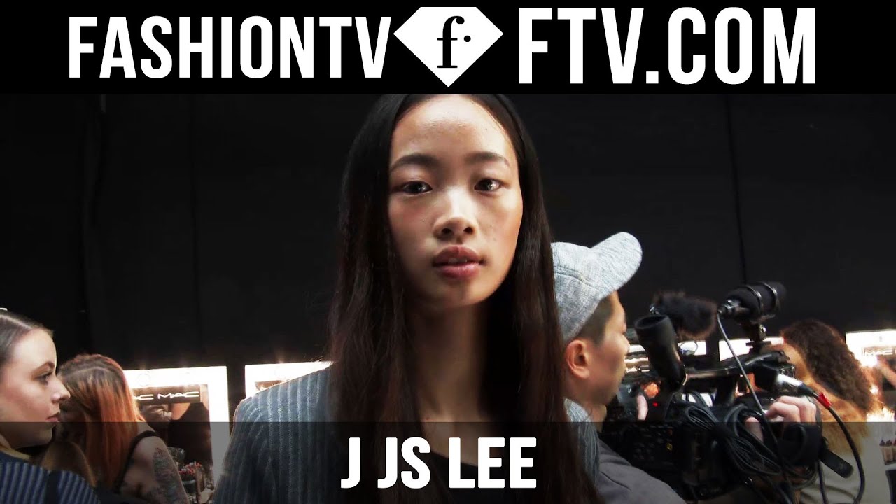 Hairstyle at J JS Lee Spring 2016 London Fashion Week | LFW | FTV.com