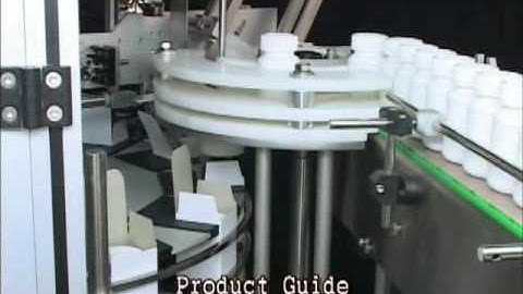 CAM  - Vertical Cartoning Solutions for Bottles and Leaflets