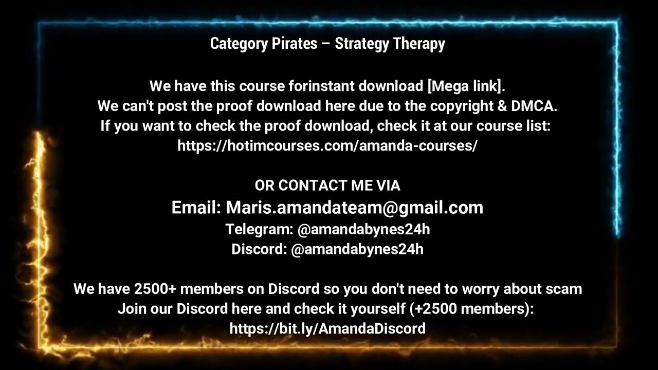 Category Pirates – Strategy Therapy download