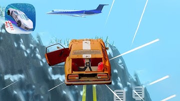 Crash Delivery! Destruction & smashing flying car All Levels (Stage 4) - Android Gameplay