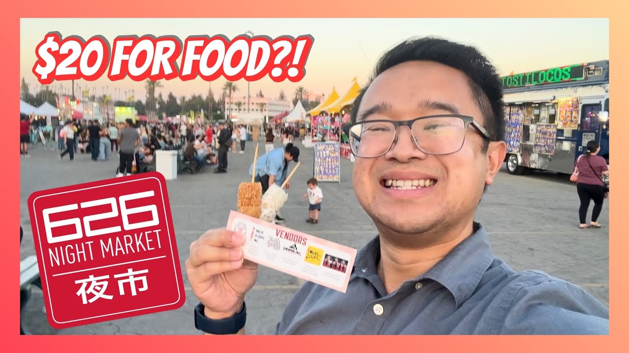 Is the 626 Night Market Worth Visiting in 2025? ($20 Food Challenge)