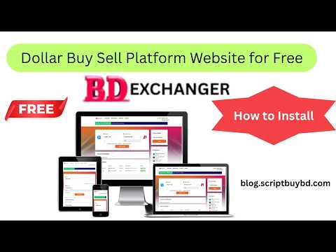 Create a Currency Exchange Website with BDExchanger PHP Script 2026