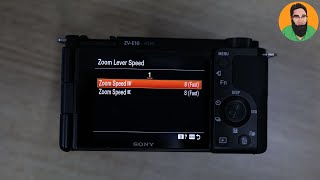 ◼️SONY FX30/ZV-E10 Tips & Tricks🟧 Zoom Lever Speed