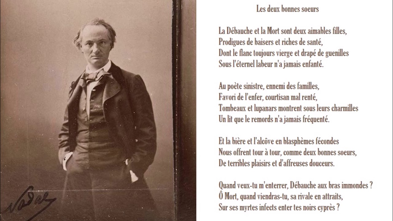 Les Deux Bonnes Sœurs Charles Baudelaire Youtube