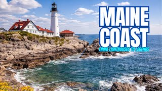 Portland Maine Travel Guide 🌊 | Portland Head Light & Cryptozoology Museum Tour!