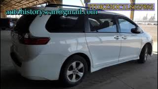 5TDKZ3DC1LS027892 Toyt Sienna Le 2020