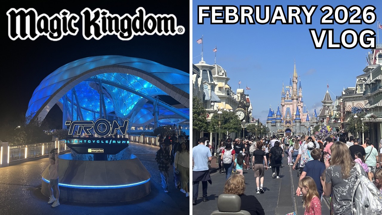 Finally Riding Tron at Disney's Magic Kingdom! | February 2026