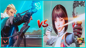 PROJECT M (HYPERFRONT) vs VALORANT Agents Abilities Comparison