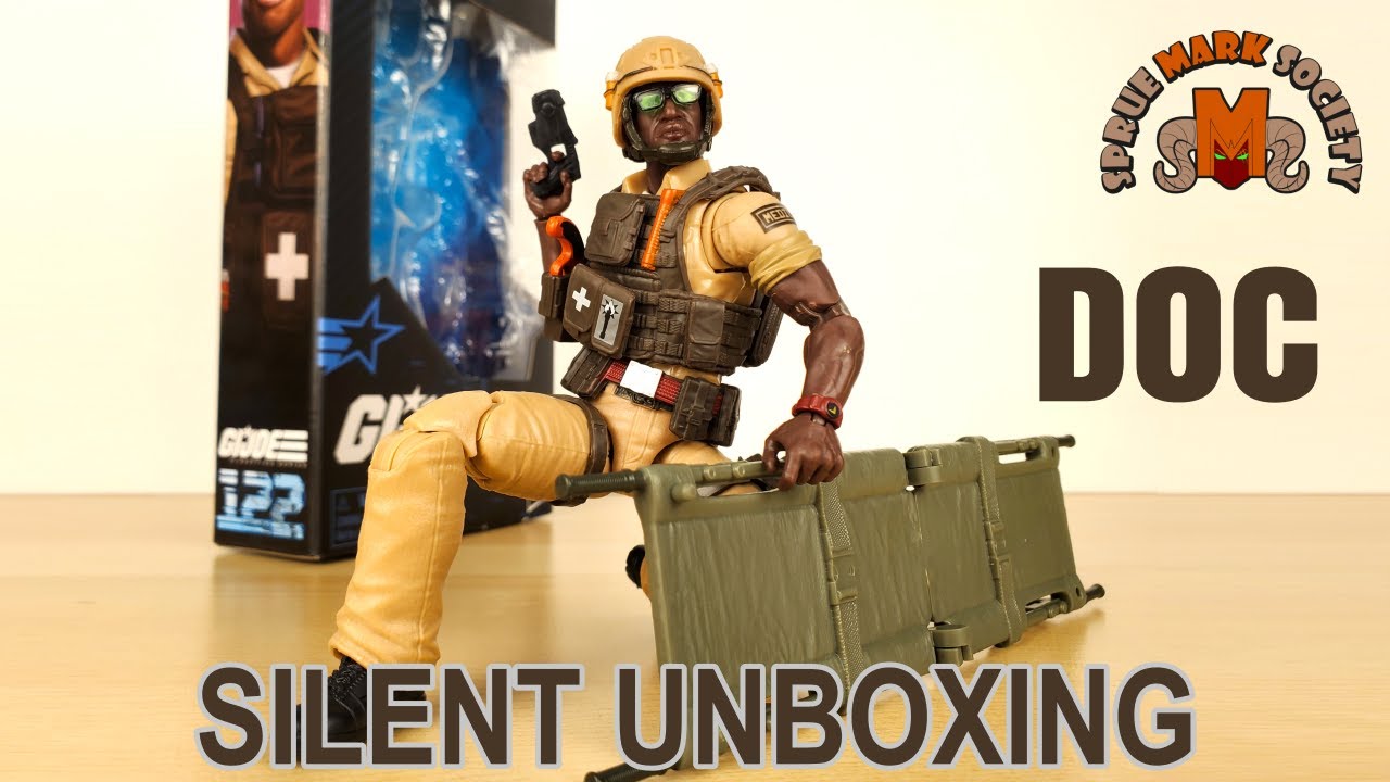 GI Joe Classified Series Carl Doc Greer Unboxing 
