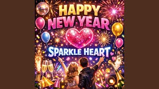 Happy New Year Sparkle Heart