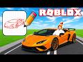 DISEGNA LE RUOTE ALLA TUA MACCHINA SU ROBLOX!!
