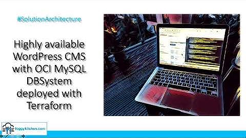 Highly available WordPress CMS with OCI MySQL DBSystemdeployed with Terraform