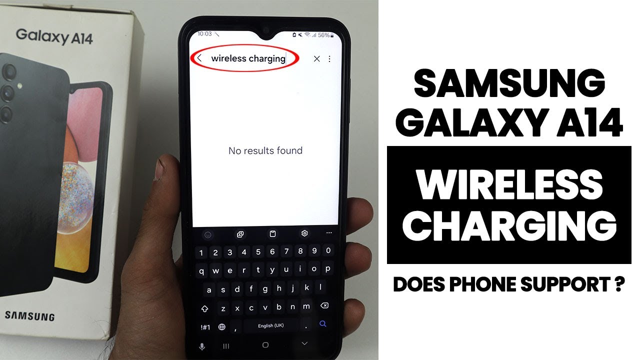 Does Samsung A14 support Wireless Charging? - YouTube
