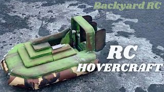 Homemade RC Hovercraft!!