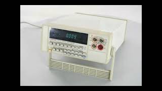 DW]USED ADVANTEST R6451A DIGITAL MULTIMETER R13220 デジタル