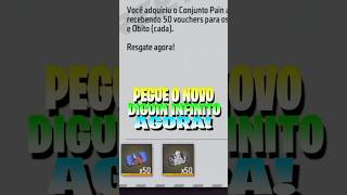 CORRE!! RESGATE AGORA O NOVO CODIGUIN INIFINITO FREE FIRE!