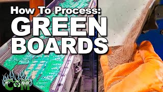 How Do You Process Green Circuit Boards?