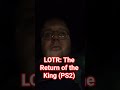 LOTR:TRotK (PS2) game retrospective. #gamereview #lotr