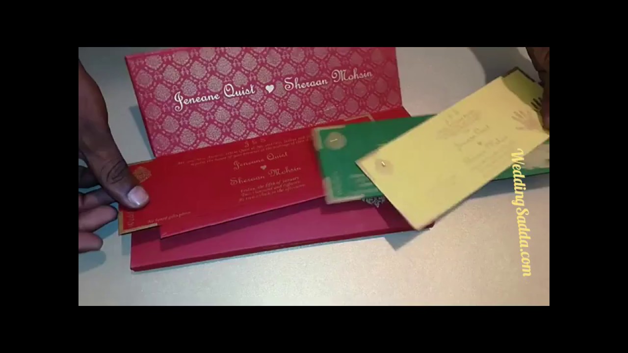 Wedding invitation Lahore Pakistan