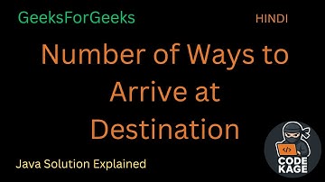 GFG | Number of Ways to Arrive at Destination | Dijkstra Algorithm