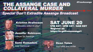 THE ASSANGE CASE & COLLATERAL MURDER - Kristinn Hrafnsson, Jen Robinson, Dale Yates & Sami Ramadami
