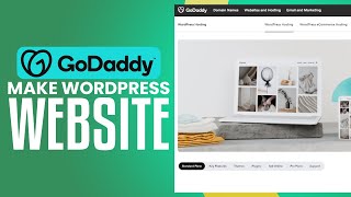 how to build website with wordpress on godaddy (2024) full walkthrough